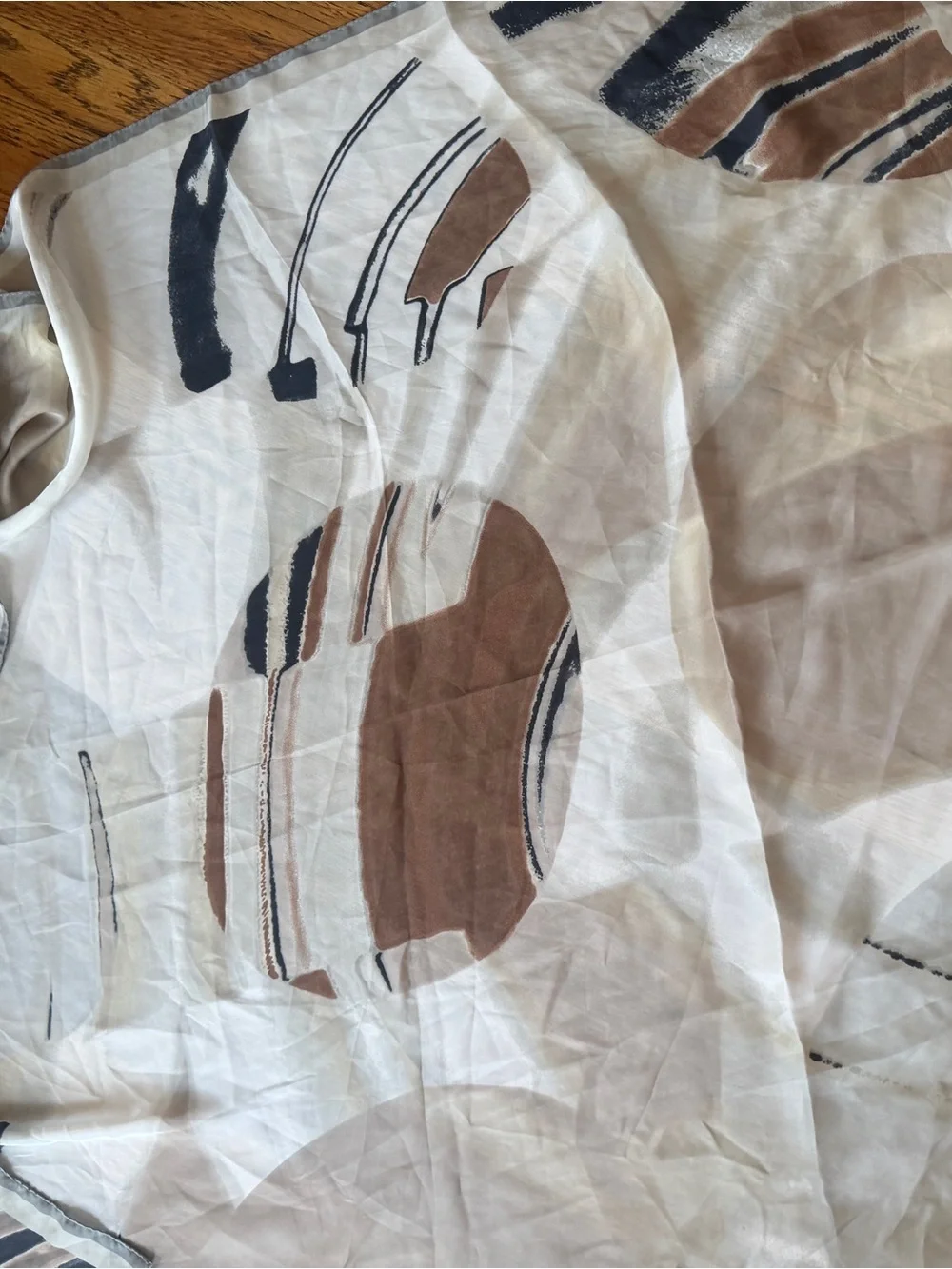 N/A silk scarf